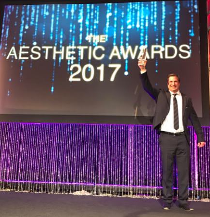 DR. STEPHEN GIORDANO TAKES HOME AWARD AT THE AESTHETIC SHOW 2017